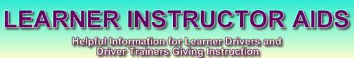 Learner Instructor Aids - Help and informations for PDI's and ADI's