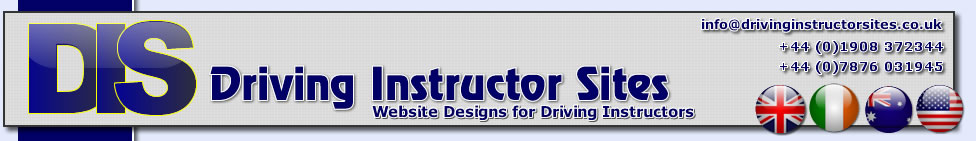 Specialist website designs and templates for driving instructors in the UK and Republic of Ireland