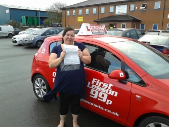 Time for the people wagon December at Sutton in Ashfield test centre Passed first time