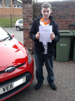 Well done Mike! First time pass with only 2 minor faults. told you you'd get there in the end and you did. Drive Safe Mate....