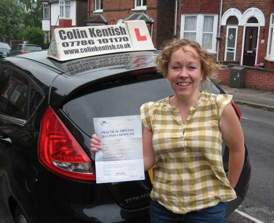 13 June 2013 - Tracey passed 1st time with only 4 minor driving faults Well done Tracey that was an excellent and well deserved result<br />
<br />

<br />
<br />
Anyone that can teach me to drive is an amazing teacher Colin has the patience of a saint and he never gave up on me I canacute;t recommend him highly enough Thanks Colin youacute;re a star Tracey