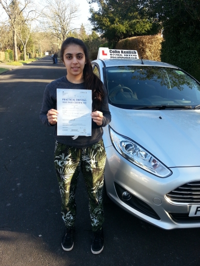 19 February 2016 - Kiri passed with only 2 minor driving faults Well done Kiri that was an excellent result