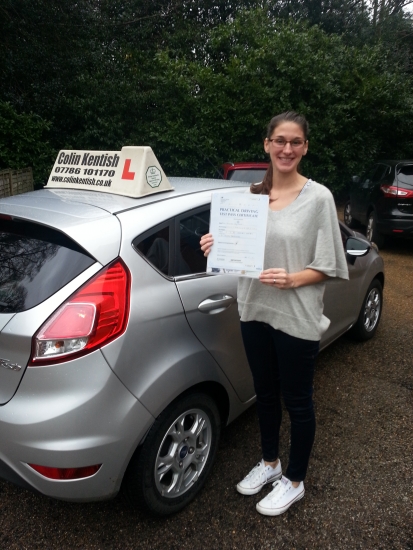 21 December 2015 - Amanda passed 1st time with only 2 minor driving faults Well done Amanda that was an excellent result