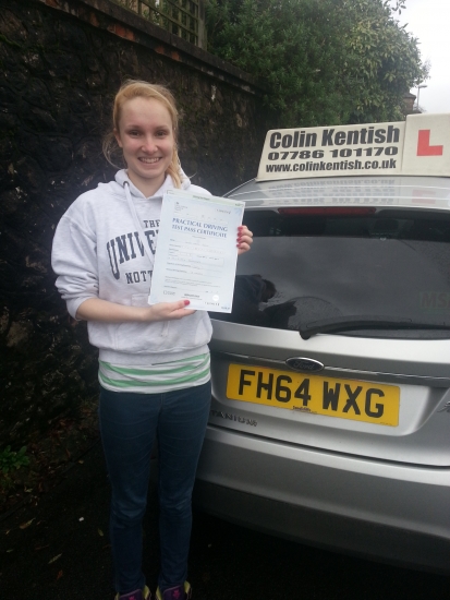 22 December 2015 - Livi passed 1st time with only 5 minor driving faults Well done Livi that was a really good result