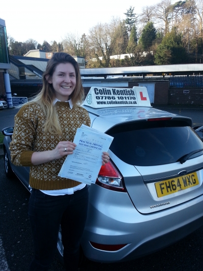 25 January 2016 - Rose passed with only 5 minor driving faults Well done Rose that was a really good result