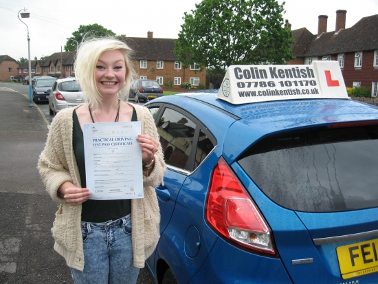 27 May 2014 - Laura passed with only 4 minor driving faults Well done Laura that was a really good result