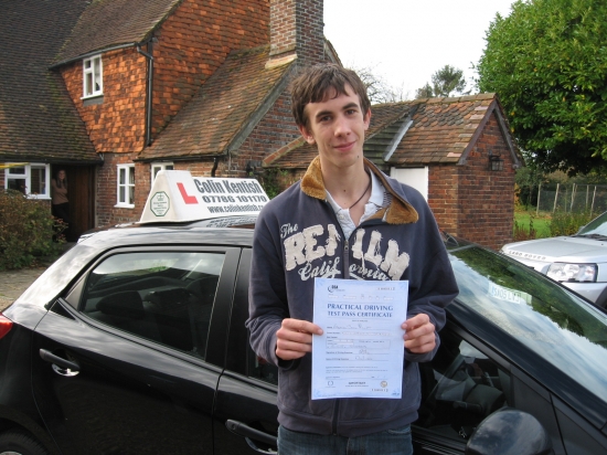 Ed passed with 2 minor faults on 12 November 2010<br />
<br />
Well done Ed that was a brilliant result