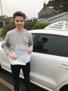 'Thank you for all your help in passing my test. Chris is very easy to get on with and was patient throughout. I would definitely recommend to anyone!'