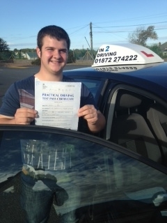 Congratulations on passing your test