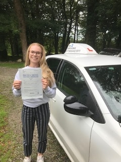 'Thank you so much Chris for helping me pass my test! It has been a thoroughly enjoyable experience learning to drive because of your patience, understanding and great sense of humour. I now have the confidence I need for driving'