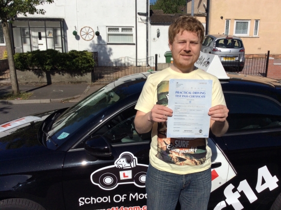 Well Done Glenn knew you could pull this off You have worked really hard and deserved to PASS many congratulations remember to drive safely in that car of yours Kind Regards Barry