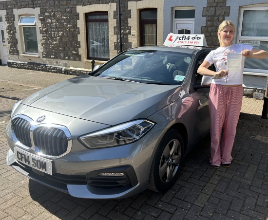 Congratulations To Faith, Passing With Tears In Her Eyes With Excitement Today & Our Second Test Of The Day!<br />
A Great Driver - Telling Nobody About Her Test Today Apart From Her Parents Paid Dividends, (Taking The Pressure Off Her). Time To Concentrate On Uni Now -& Perhaps Look For A Car?<br />
Take Care & Congratulations Again!