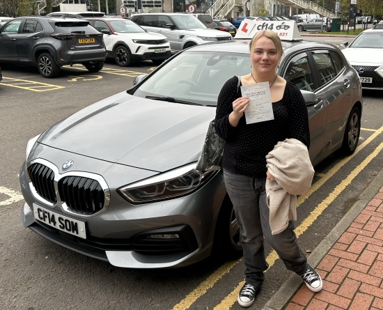 It´s Maddie´s Day Today! 🥳🎉 Many Congratulations To Maddie, Passing With Just 3 Driving Faults In Cardiff 👏👏👏<br />
<br />
Perseverance, Determination & Honestly Some Damn Good Driving Got Her A ´Full Driving Licence´ After Coming So Close Previously 🚘<br />
<br />
Time To Go Car Hunting & Saving For Some Car Insurance - At Least The Hard Part Is Out Of The Way! 😂<br />
