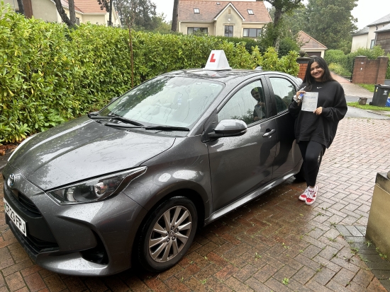 Many Many Congratulations To Maisha, Passing In Her Own Car - With A Difficult Test Route, Over Caerphilly Mountain, Back Down Again - But Then Also Having To Take On The Tricky Lanes 👏Super Impressed - Fab Student, Perhaps One Day We Will See Her Again In A Manual Car 🚘Time To Celebrate - By Going To Work This Afternoon (At Least You Will Be In A Good Mood 😅)Drive Caerphilly &a