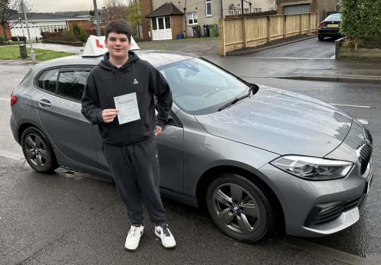 So Nearly At The End Of The Year, And We Celebrate With Nathan Passing On His Very First Attempt With ZERO Driving Faults - *** WOW *** WOW ** *WOW! 🚗This Was No Fluke, - Amazing Driver, Extremely Focused - I´m Sure Nathan Is Looking Forward To Returning to School Next Week And Telling His Friend There That He Passed Last Year 😂 🎉🥳👏*** 🚘 Drive Safely, And Congratula