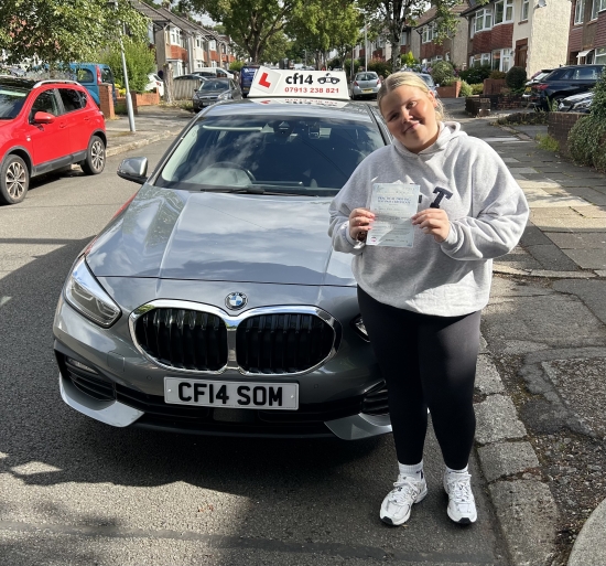 Many Congratulations To Gabs Today, Passing In Style With Just 3 Small Driving Faults. Gabs Only Started Driving Just 10 Weeks Ago, So What A Fantastic Achievement! 🍾She Was Pushing To Get Her Test ASAP As Most Students Do - But To Be Fair, She Found Driving (Like Her Brother) Quite Easy, So I Had No Hesitation In Helping Her Do That 🚘Great Result Today, Especially As She Was Not Even Fe