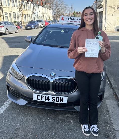 Many Congratulations To Mary, Passing In Cardiff Today - With A Non Sat Nav Test, Perfect For Her! 🚘  - TBH She Made The Test Seem Very Easy, Just 2 Small Driving Faults, Leaving An Indicator On A Little Too Long, But We Can Live With That!😅<br />
<br />
Fab Student, Made My Life Really Easy By Simply Doing What I Asked Her To Do 😅😅<br />
<br />
I Hope She Puts The Same Effort Into Her Dissertation & 