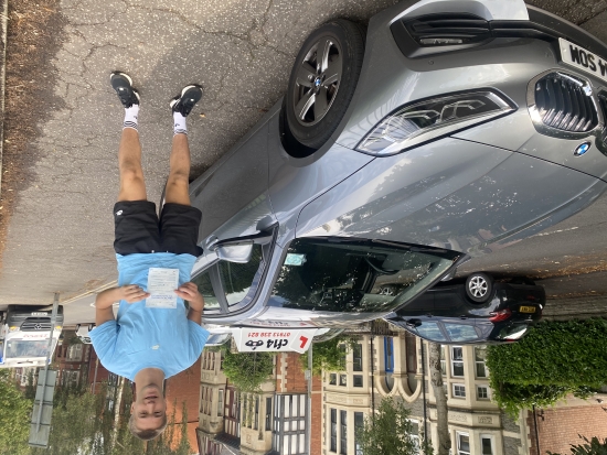 Many Congratulations To Gabe Passing On His First Attempt In Cardiff Today – WELL DONE! 🎉At 6’5” You Must Be The Tallest Person I Have Taught – I Wont Miss Putting My Seat Back To A Much Higher Level When You’ve Finished Your Lessons! 😅 Great Drive Again Today, Take Advantage Of The Quiet Roads Before Everybody Returns To School, - Get Some Practice In Your Own Car & Be