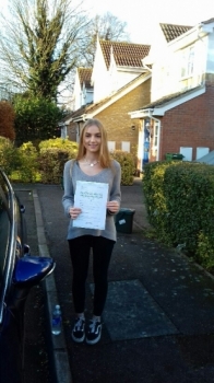 The fifth consecutive pass this year and Susannah passed on her first attempt with just 3 minor faults.