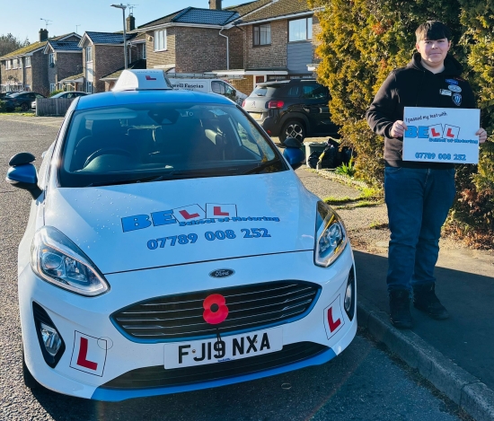 Another GREAT PASS for instructor Natasha with only ONE fault