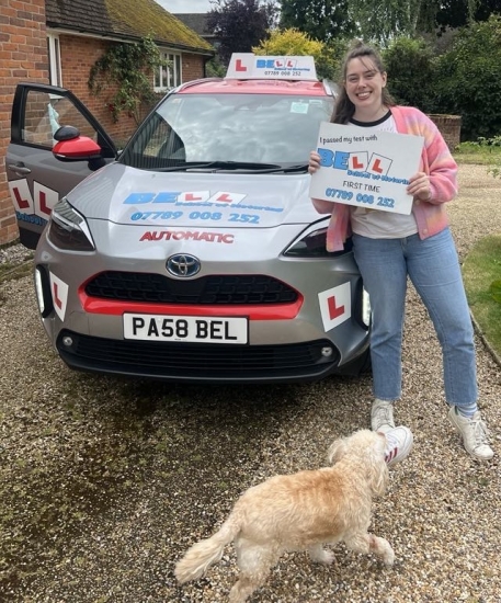 A GREAT FIRST TIME PASS for instructor Steve with only TWO faults