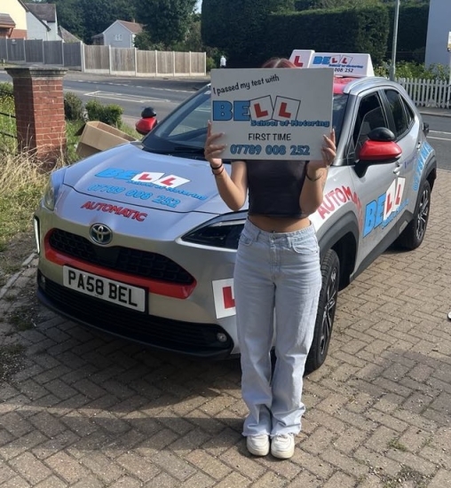 Another GREAT FIRST TIME PASS for instructor Steve with only FOUR faults