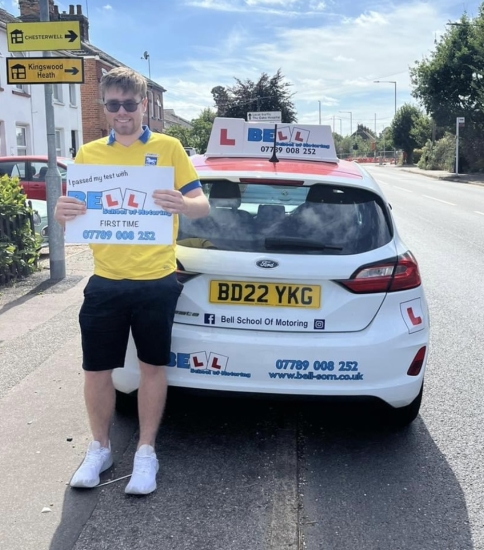 Another GREAT FIRST TIME PASS for instructor Matt Williamson with only SIX faults