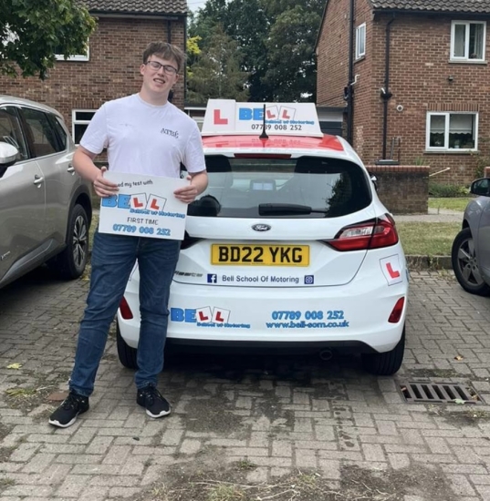 Another GREAT FIRST TIME PASS for instructor Matt with only ONE fault