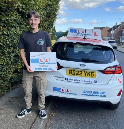 Another GREAT FIRST TIME PASS for instructor Matt with only TWO faults