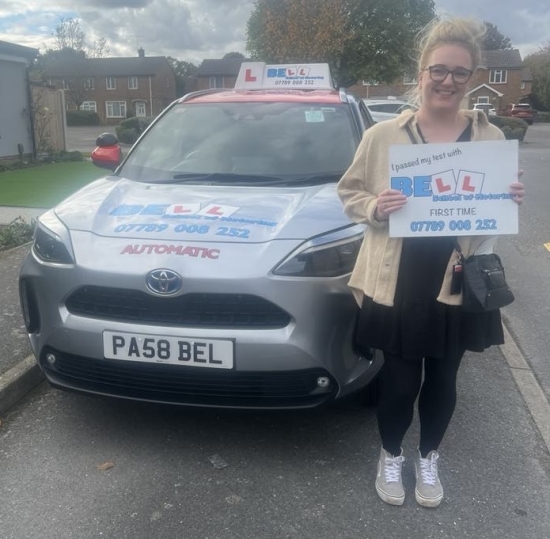 Another GREAT FIRST TIME PASS for instructor Steve with only THREE faults