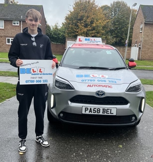 Another GREAT FIRST TIME PASS for instructor Steve with only ONE fault