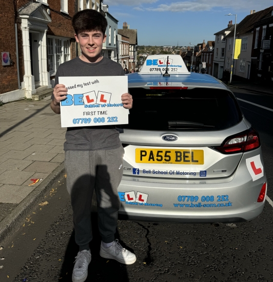 Another GREAT FIRST TIME PASS for instructor Michelle with only FOUR FAULTS