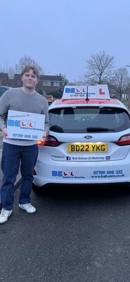 Another GREAT PASS for instructor Matt with only THREE faults