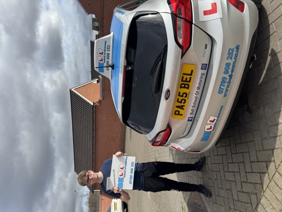 Another GREAT PASS with only FOUR faults for instructor Michelle