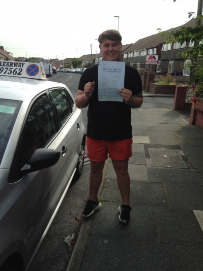 Absolutely buzzing just passed thank you Would recommend Clearway to everyone Passed 16th July 2015