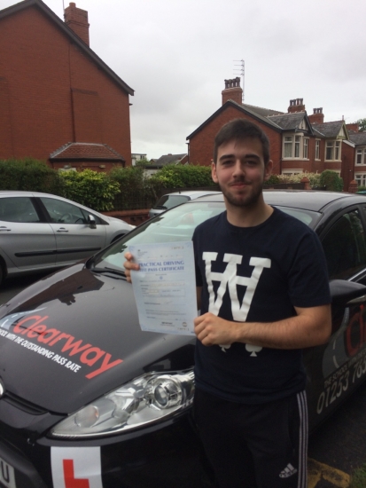 Fred s a great instructor and is always understanding and very calm He made every lesson enjoyable and I will be recommending Fred and Clearway to all my friends that want to take driving lessons Passed 16th June 2017
