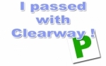 Passed 1st time I am very pleased and hoping to celebrate later Thank you Clearway and to my instructor Les Passed 23rd May 2015