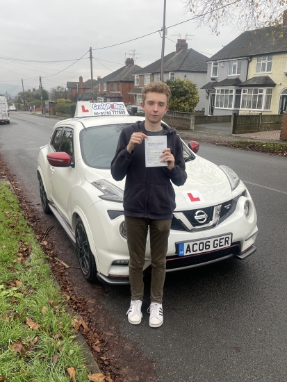 A big congratulations to Edward Osbourne.🥳<br />
Edward passed his driving test today at Cobridge Driving Test Centre. First attempt and with 3 driver faults.<br />
Well done Edward safe driving from all at Craig Polles Instructor Training and Driving School. 🙂🚗<br />
Driving instructor-Andrew Corrigan