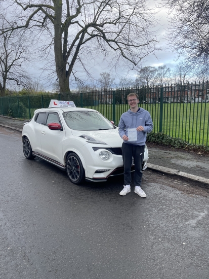 A big congratulations to Callum Edwards.🥳<br />
Callum passed his driving test today at Crewe Driving Test Centre. First attempt and with just 5 driver faults.<br />
Well done Callum safe driving from all at Craig Polles Instructor Training and Driving School. 🙂🚗<br />
Driving instructor-Andrew Corrigan