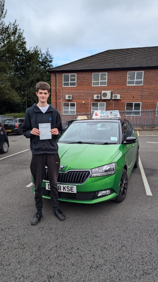 A big congratulations to Josh Byrne.🥳<br />
Jose passed his driving test today at Newcastle Driving Test Centre. First attempt and with 7 driver faults.<br />
Well done Josh safe driving from all at Craig Polles Instructor Training and Driving School. 🙂🚗<br />
Driving instructor-Jamie Lees