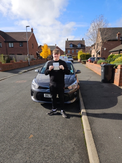 A big congratulations to Dan Healey.🥳<br />
Dan passed his driving test today at Crewe Driving Test Centre, with just 5 driver faults.<br />
Well done Dan safe driving from all at Craig Polles Instructor Training and Driving School. 🙂🚗<br />
Driving instructor-Andy Crompton