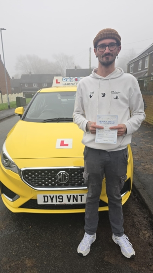 A big congratulations to Josh Preece.🥳<br />
Josh passed his driving test today at Newcastle Driving Test Centre. First attempt and with 4 driver faults.<br />
Well done Josh safe driving from all at Craig Polles Instructor Training and Driving School. 🙂🚗<br />
Driving instructor-Paul Lees