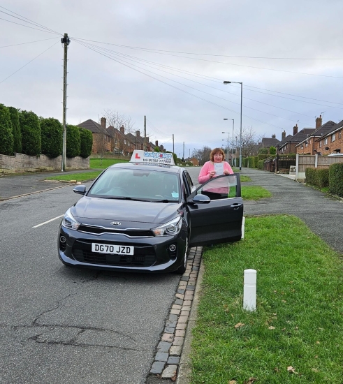 A big congratulations to Andrea Speakman.🥳<br />
Andrea passed her driving test today at Cobridge Driving Test Centre, with just 5 driver faults.<br />
Well done Andrea safe driving from all at Craig Polles Instructor Training and Driving School. 🙂🚗<br />
Driving instructor-Andy Crompton