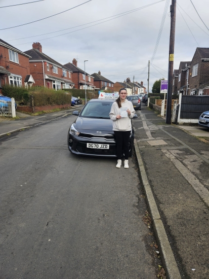 A big congratulations to Amy Jones.🥳<br />
Amy passed her driving test today at Cobridge Driving Test Centre, with just 3 driver faults.<br />
Well done Amy safe driving from all at Craig Polles Instructor Training and Driving School. 🙂🚗<br />
Driving instructor-Andrew Crompton