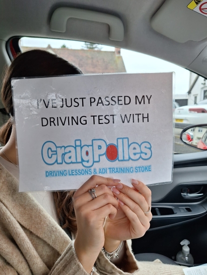 A big congratulations to a very shy Darcy.🥳<br />
Darcy passed her driving test today at Newcastle Driving Test Centre. First attempt and with 7 driver faults.<br />
Well done Darcy safe driving from all at Craig Polles Instructor Training and Driving School. 🙂🚗<br />
Driving instructor-Bradley Peach