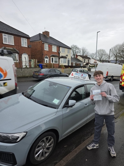 A big congratulations to Noah Playfair.🥳<br />
Noah passed his driving test at Cobridge Driving Test Centre, with just 5 driver faults.<br />
Well done Noah safe driving from all at Craig Polles Instructor Training and Driving School. 🙂🚗<br />
Driving instructor-Chris Elkin