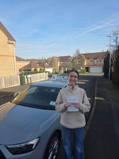 A big congratulations to Matilda Rushton.🥳<br />
Matilda passed her driving test today, at Cobridge Driving Test Centre. First attempt and with just 3 driver faults.<br />
Well done Matilda safe driving from all at Craig Polles Instructor Training and Driving School. 🙂🚗<br />
Driving instructor-Chris Elkin