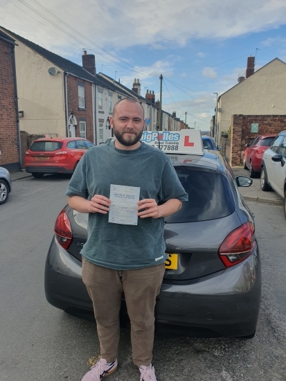 A big congratulations to Ryan Jackson.🥳<br />
Ryan passed his driving test today at Cobridge Driving Test Centre, with just 2 driver faults.<br />
Well done Ryan safe driving from all at Craig Polles Instructor Training and Driving School. 🙂🚗<br />
Driving instructor-Dave Wilshaw