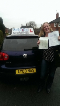 A huge congratulations to Penny Howard for passing her driving test this afternoon First attempt and with ZERO driver faults A fantastic drive Penny - well done to both you and your instructor Athif Safe driving