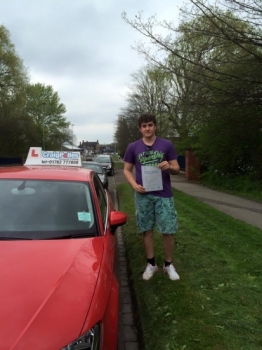 Congratulations to Seb Höglund-Abdollahian for passing his driving test today A great drive with just 4 driver faults Well done Seb - safe driving